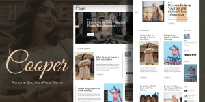 Cooper is a Modern Personal Blog WordPress Theme. Having easy readability in mind Cooper theme will be ease on readers eye so that they can stay on your website for long time. Cooper is fully tested on multi devices and it's touch friendly. Setting up contents is no hassle because…