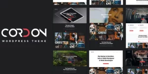 Cordon is responsive creative portfolio WordPress Theme with clean