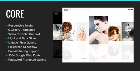 Showcase your work in style with the Core Minimalist Photography Portfolio. Access premium WordPress themes  more at Bevaultx!