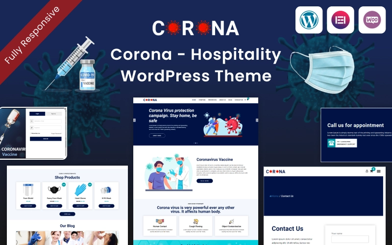 We have Developed the Corona- Hospitality WordPress theme for those people who are involved with this corona pandemic. Especially for doctors nurses who are frontline warriors fighting against coronavirus. This theme is for creating mass awareness among the people who are unaware of coronavirus. We used the most popular page…