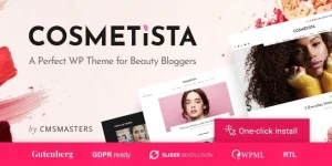 Create stunning beauty blogs  product reviews with Cosmetista! A WordPress theme perfect for beauty bloggers