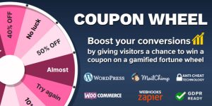 Engage your customers by giving them a chance to win a coupon by spining a fortune wheel. Automatically issue UNIQUE WooCommerce coupon codes