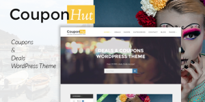 Discover CouponHut - Coupons  Deals WordPress Theme! Create a user-friendly