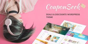 CouponSeek is a trendy and modern WordPress theme created with one purpose - to be your only choice for your deal