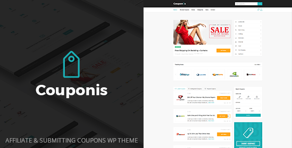 Couponis is one of a kind theme which is designed to serve coupons either submitted by your users or imported via XML/CSV file from the affiliate network or both. Theme is designed to be super fast and not to add any stress to WP queries while providing best features at…