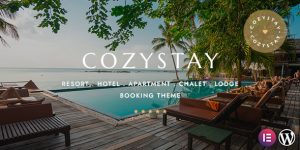 Discover CozyStay: Hotel Booking WordPress Theme Hey there