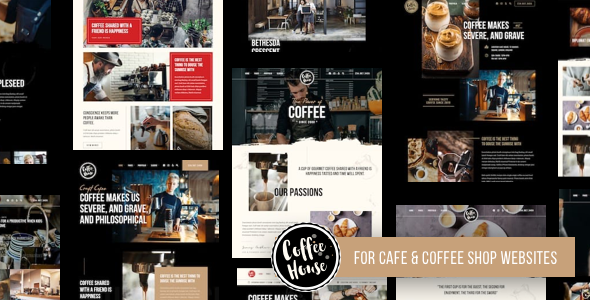 Charm your customers online with the Craft Coffee Shop WordPress theme. Modern design