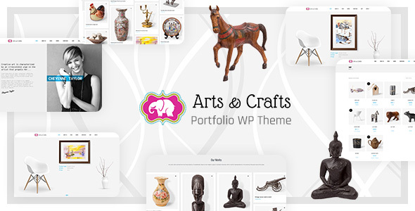 Crafts  Arts is a specially crafted WordPress theme for Crafts  Arts Portfolio. Fits perfectly for Fashion Designer Portfolio