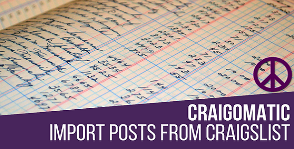 Automate your WordPress posts with Craigomatic. Fetch