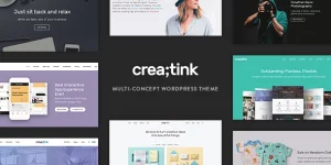 Discover Creatink: a multipurpose WordPress Theme with unique UI elements and countless features to create the perfect website.