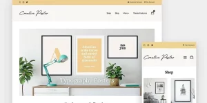 Creative Poster is a minimal WordPress + WooCommerce theme built for creatives. Forget about complex frameworks and confusing required plugins – working with this theme is easy and fun!