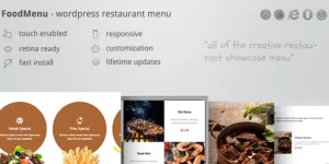 FoodMenu is the ultimate Restaurant Menu display for your website. It comes packed with 5 totally different modes and 4 different skins ( so many combinations possible ) to fit every creative mind and website.