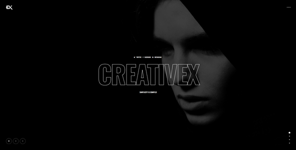 Creativex is a fully responsive WordPress theme with a modern design suitable for all creative fields. The theme is featuring a powerful fullscreen background video and imagery making it a perfect choice for photographers