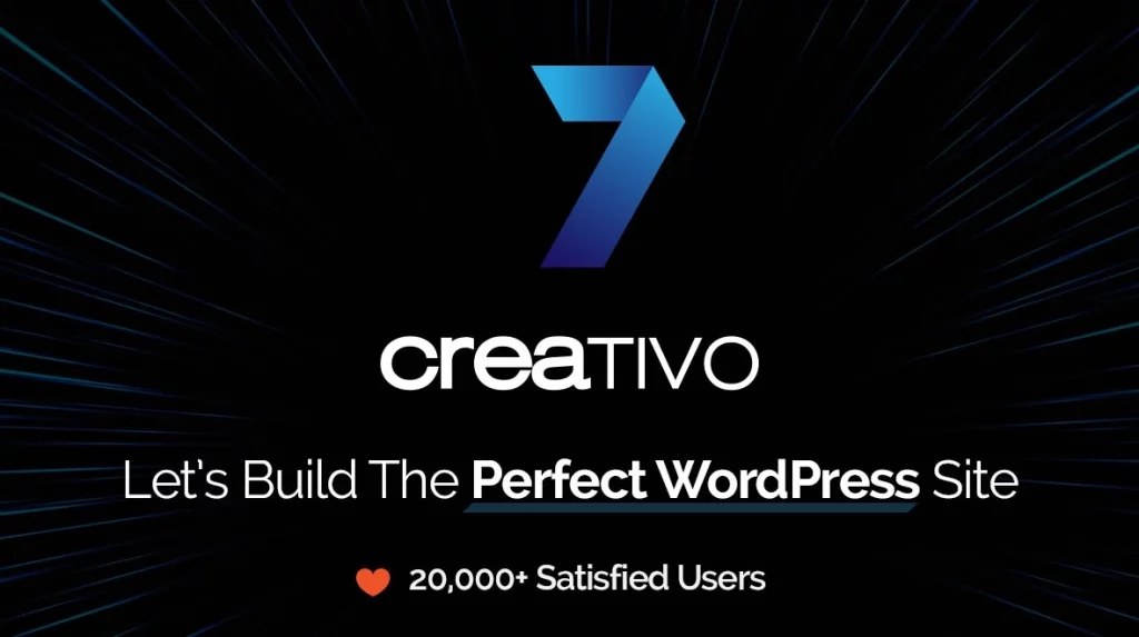 Creativo is the Ultimate Multipurpose WordPress theme built with Elementor Free and Creativo Elements plugin. Use Creativo to create pixel perfect websites without coding. Every page is built using Elementor Page Builder. Drag and Drop to position elements anywhere on your pages. Create everything without coding knowledge.