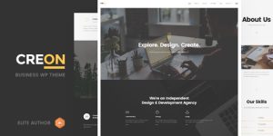 Discover the Creon Business WordPress Theme! Enjoy SEO optimization