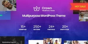 Crown is a modern business WordPress theme