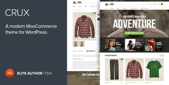 Crux - A Modern and Lightweight WooCommerce Theme Overview Hey there WordPress enthusiasts! Meet Crux - A Modern and Lightweight WooCommerce Theme that's perfect for your online store. If you're looking for a sleek