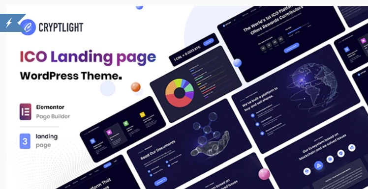 Create stunning ICO landing pages effortlessly with Cryptlight. Showcase team