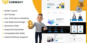 Cryptocurrency WordPress theme can be appropriate for bitcoin mining websites