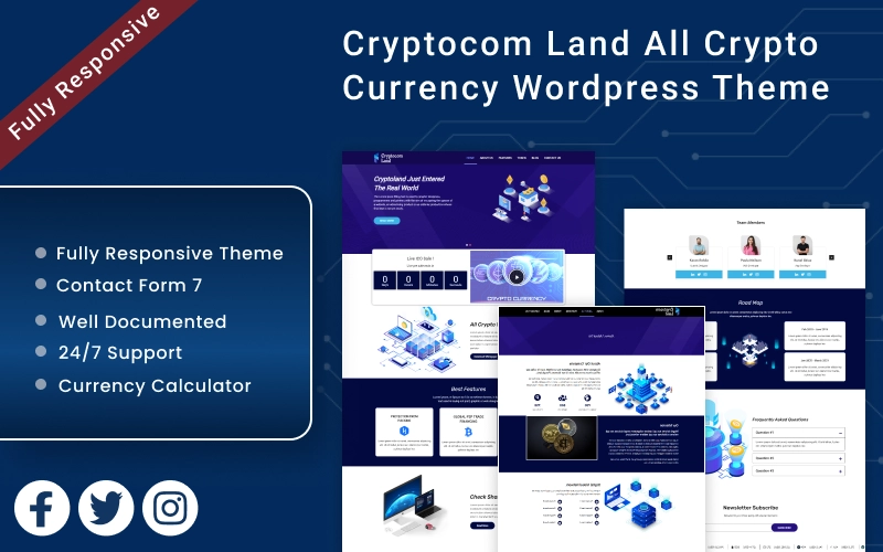 Cryptocom land theme is for buy and sell bitcoins