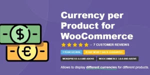 Set and display WooCommerce product prices in different currencies. Types of products It works with all types of WooCommerce products. Payment in the store currency It allows you to accept payments only in the currency of the store. Types exchange rate Set exchange rates manually or update them automatically. Reports…