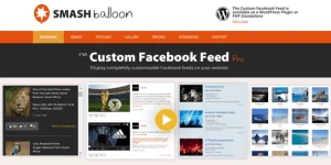 Custom Facebook Feed Pro - Extensions features Multifeed Date Range Featured Post Album Carousel Reviews