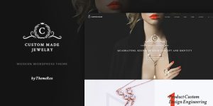 Elevate your jewelry business with our Custom Made Jewelry Manufacturer and Store WordPress theme! SEO-friendly