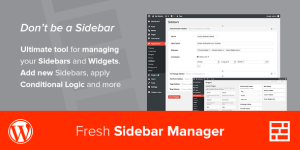 Transform your WordPress site with Custom Sidebar Manager from Bevaultx. Unlimited custom sidebars  seamless integration for a standout site.