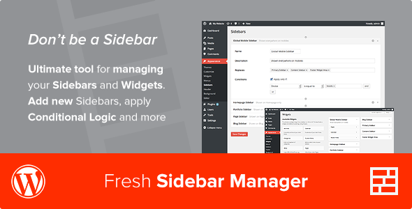 Transform your WordPress site with Custom Sidebar Manager from Bevaultx. Unlimited custom sidebars  seamless integration for a standout site.