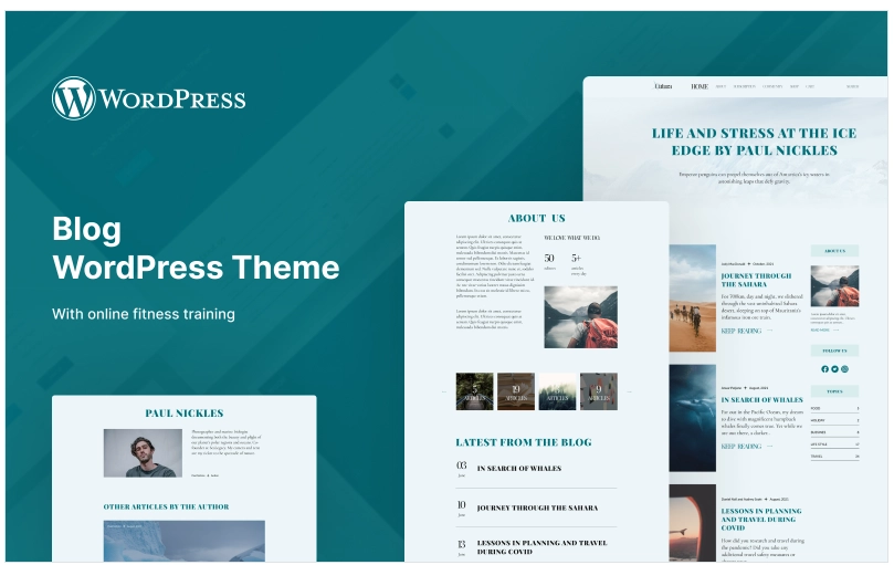 Discover Cutura – Modern Blog WordPress Theme