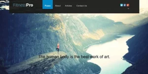 Elevate your online presence with CyberChimps Fitness Pro WordPress Theme! Perfect for any agency or business