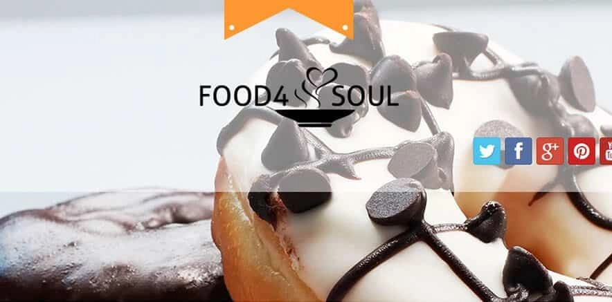 Discover the Food 4 Soul WordPress Theme by CyberChimps