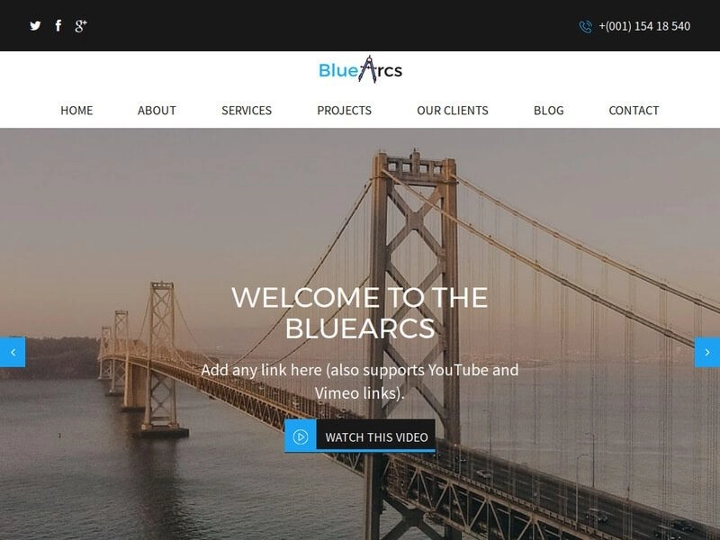 Discover CyberChimps' BlueArcs WordPress Theme