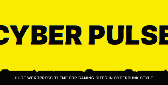 Cyberpulse Gaming  eSports Theme for WordPress Alright WordPress fanatics and developers