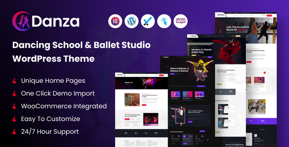 Elevate your dance studio's online presence with Danza WordPress Theme. Elegance