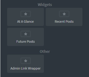 Now you can style the most popular admin dashboard widgets in Oxygen Builder! Add links directly to admin pages using the Admin Link Wrapper component.