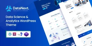 DataNext is an Elementor based WordPress theme