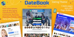 Launch your dating website with ease using DateBook – Dating WordPress Theme from ThemeForest! Fully responsive with advanced features. Subscribe at Bevaultx.