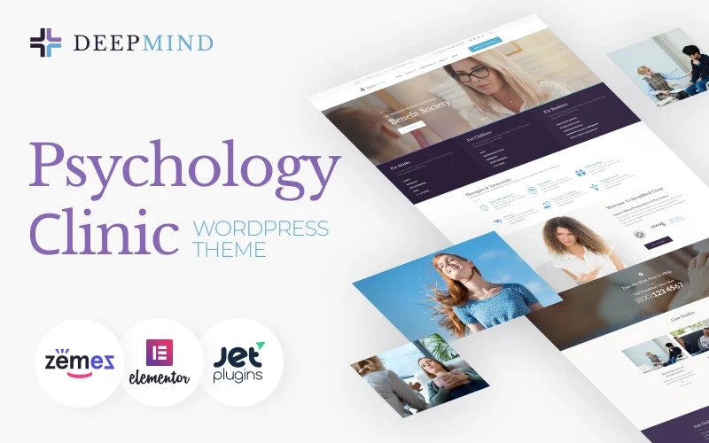 This Psychology Clinic WordPress Theme will help you to create a functional psychology services website. Use this fast and reliable WordPress theme to create your psychology website and customize it as much as you want. This theme will let you create highly customizable