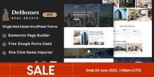 DeHomes - Single Real Estate WordPress Theme: Redefining Property Listings Looking for a WordPress theme that's tailor-made for real estate listings? Meet DeHomes - Single Real Estate WordPress Theme. Whether you're a realtor