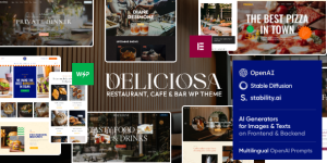 Deliciosa fits all kinds of food businesses