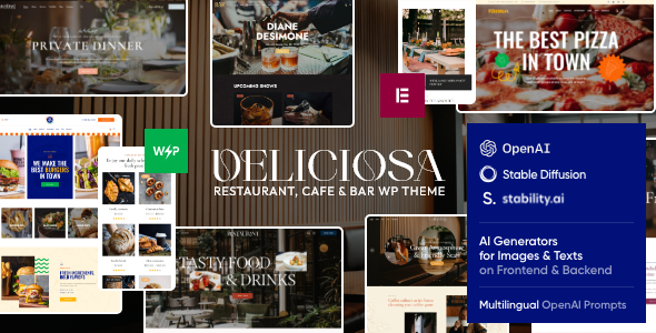 Deliciosa fits all kinds of food businesses