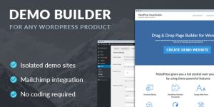 Simplify and enhance your WordPress product presentations with Demo Builder. Create interactive