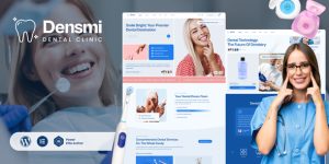 Elevate your dental clinic's online presence with Densmi. A clean