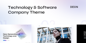 Deon – Technology and Software Company Theme: Elevate Your Business! If you’re looking to transform your tech or software company’s online presence