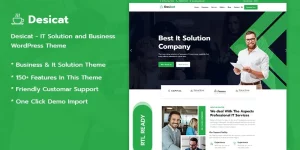 Desicat is one of the best IT solution and business superpower for WordPress Theme. The theme created by high functionality. There have More Element for making any kind of website. IT's building Elementor. It means you need to make edit your theme once a minute. you do not need any…