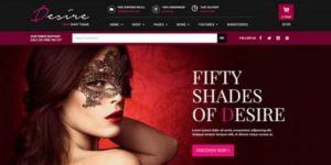 Discover Desire Sexy Shop Premium WooCommerce Themes