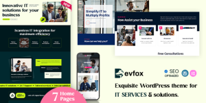 Boost your IT solutions website with DevFox! Fully responsive