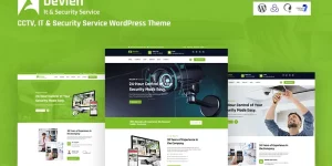 Devien is a modern IT  Security Service WordPress Theme dedicated to cybersecurity and information security on the bodyguard