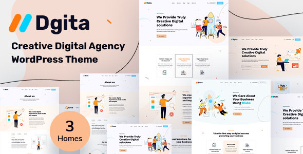 Elevate your WordPress site with DGita – the perfect theme for digital agencies. Enjoy stunning features